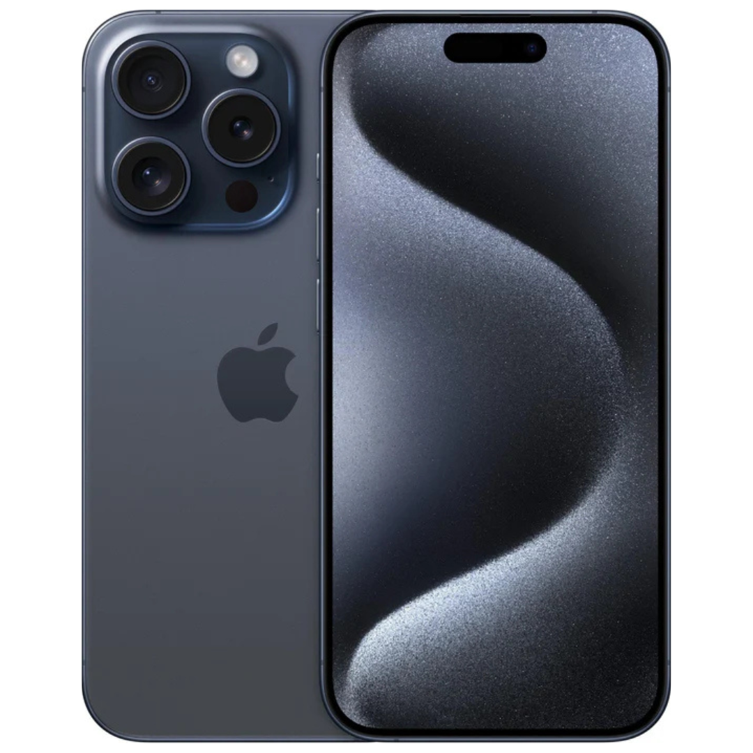 Refurbished Apple iPhone 15 Pro smartphone in UK, fully tested and 100% functional device